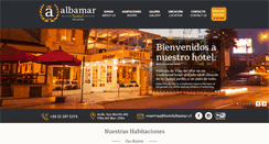 Desktop Screenshot of hotelalbamar.cl